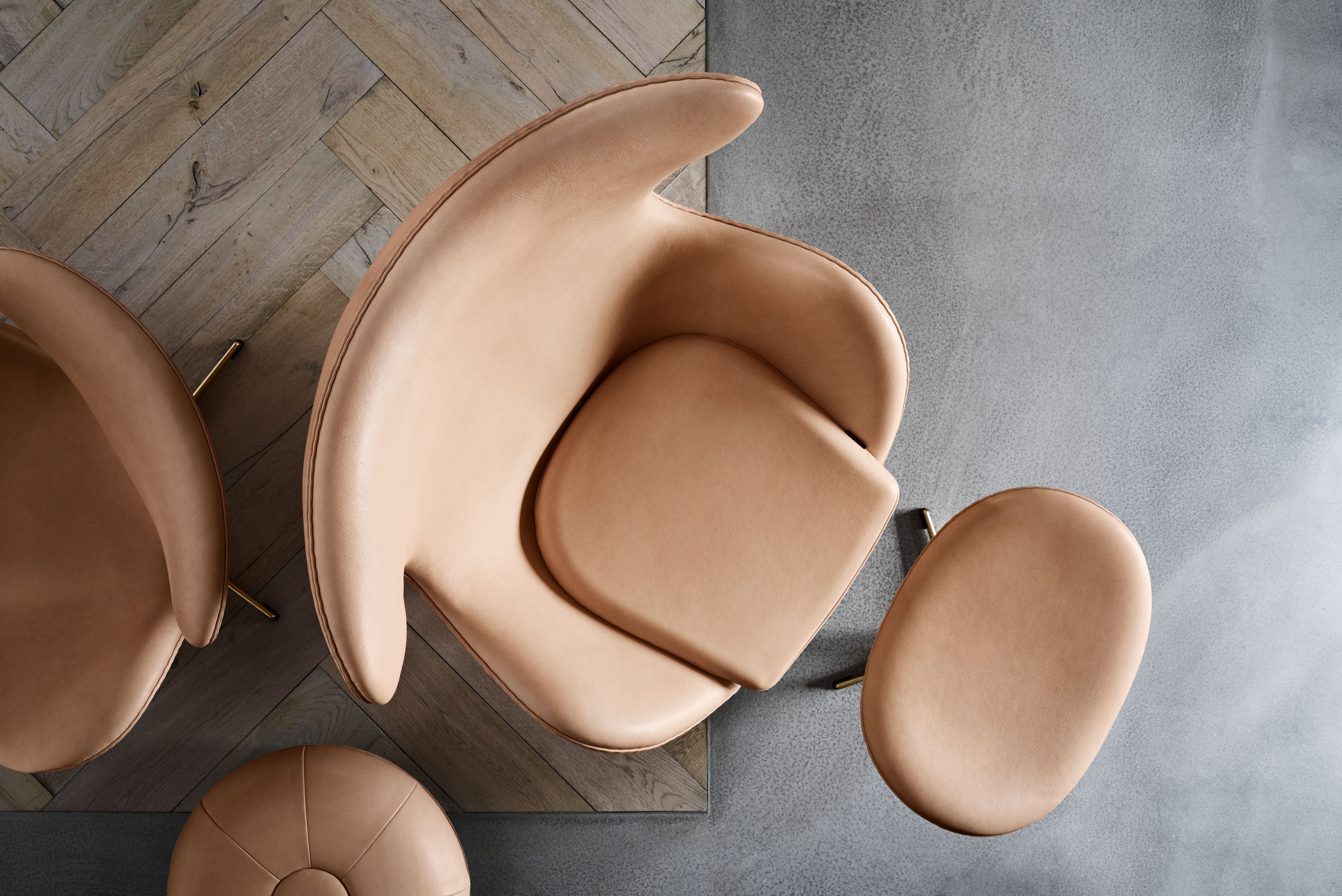 fritz-hansen-egg-footstool-swan-pouf-60th-anniversary-pure-rgb