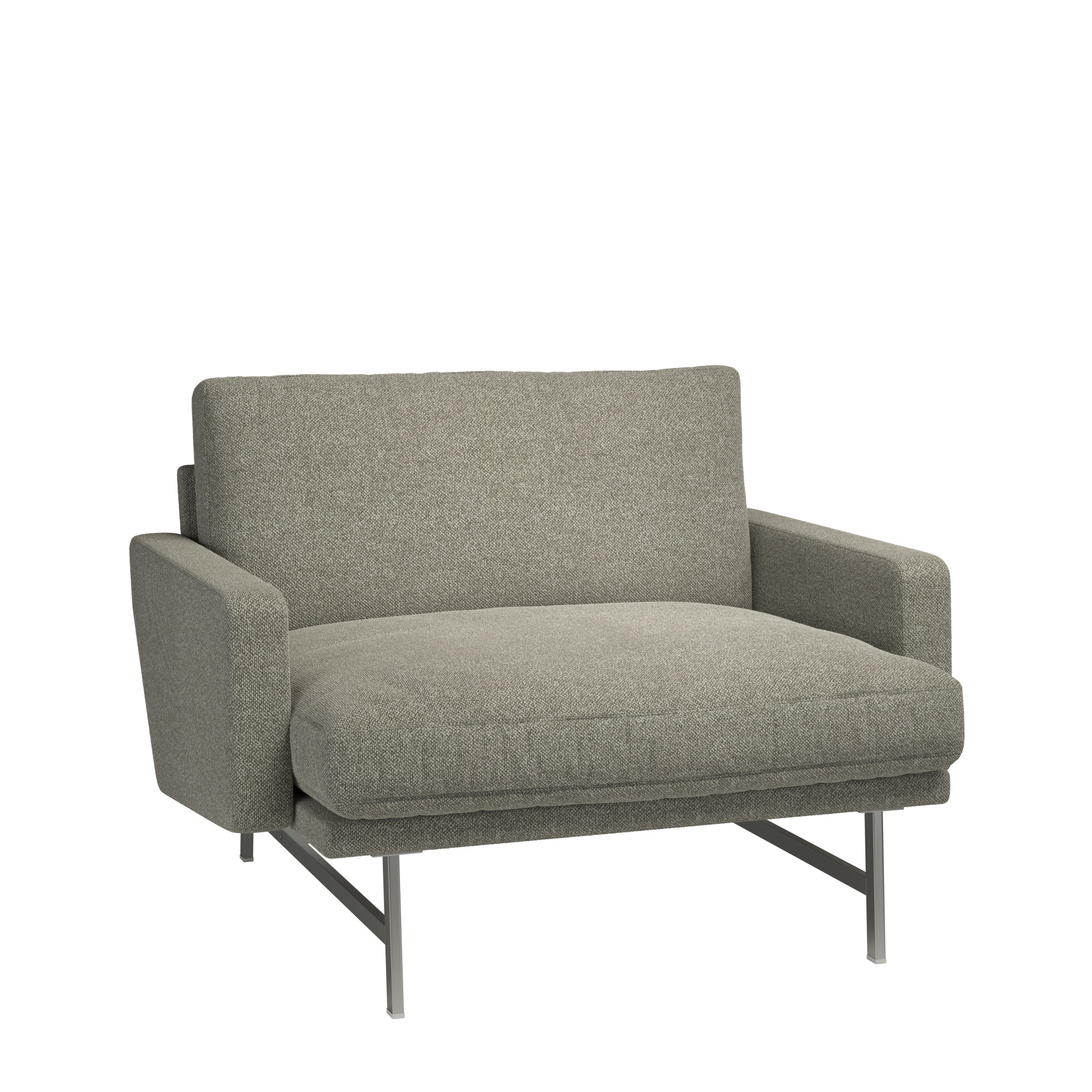 fh-lissoni-sofa-pl111-lounge-chair-moss-015-steel