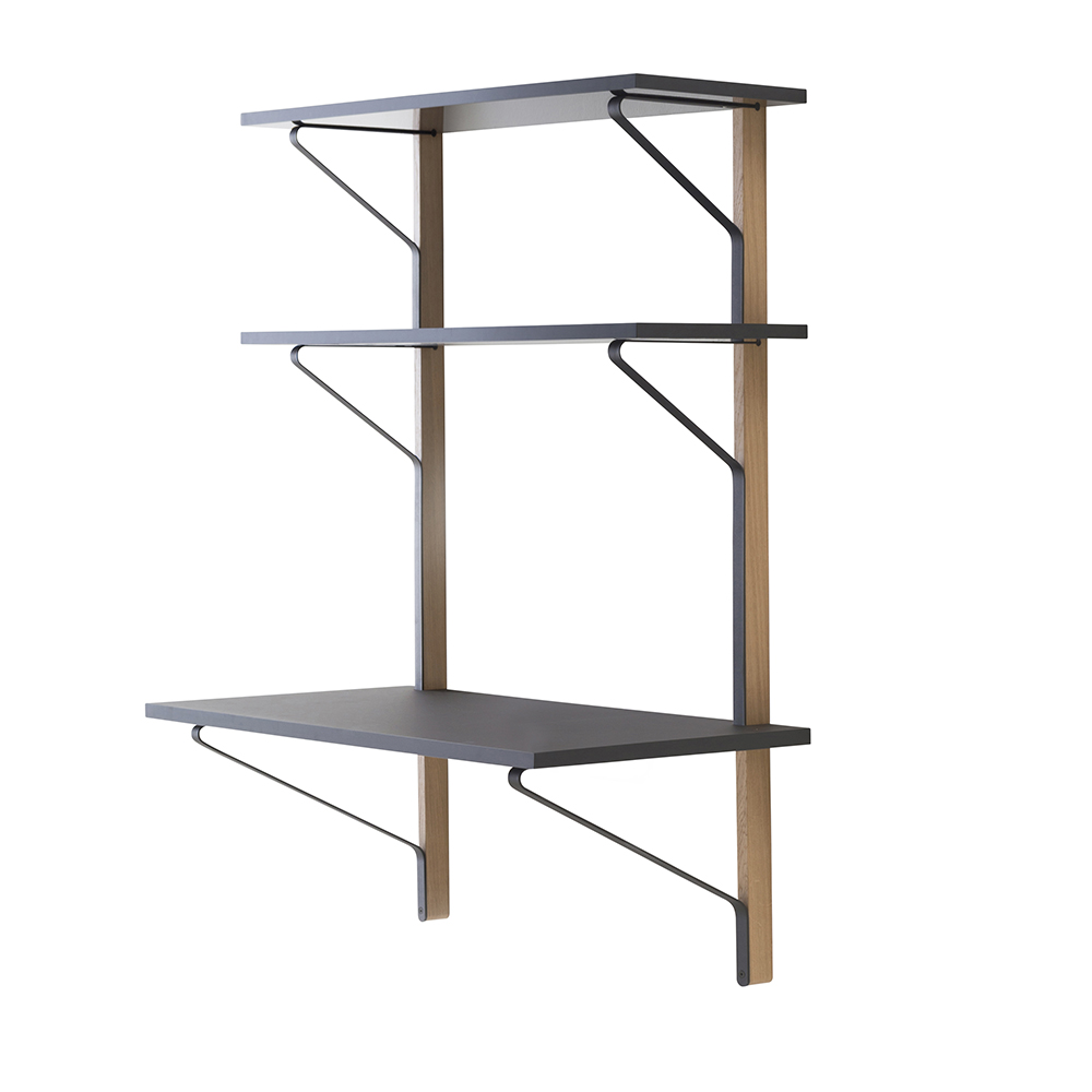 Kaari Wall Shelf with Desk