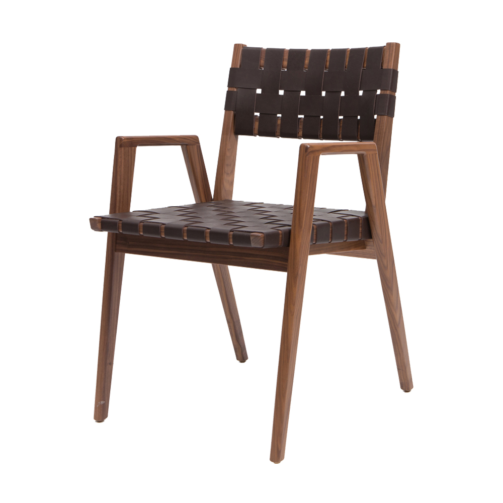 woven-leather-dining
